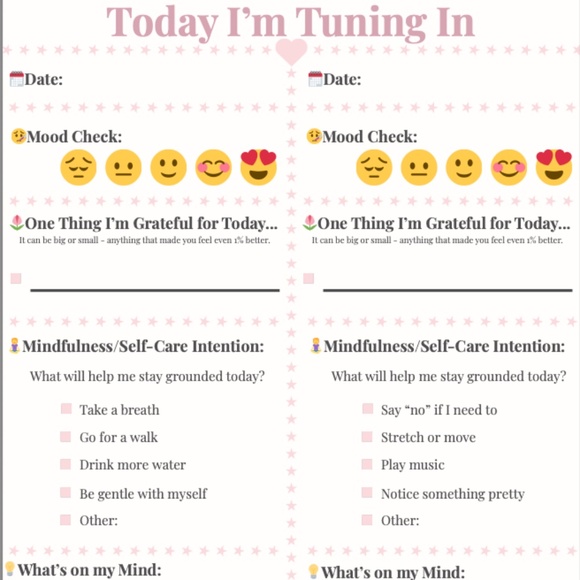 CUSTOM Digital Journal ✿ Self-Care PDF for Your Reset Era - Picture 3 of 9